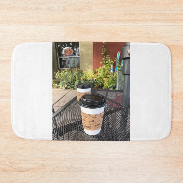 Item preview, cozy fall coffee date photo designed and sold by snail-galaxy.