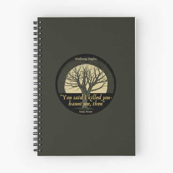 Item preview, Wuthering Heights - Emily Bronte Gothic Fiction Romance Book Quote Literature Simple Minimal Aesthetic designed and sold by weboftigers.