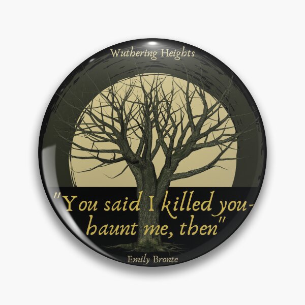 Item preview, Wuthering Heights - Emily Bronte Gothic Fiction Romance Book Quote Literature Simple Minimal Aesthetic designed and sold by weboftigers.