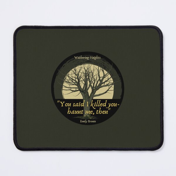 Item preview, Wuthering Heights - Emily Bronte Gothic Fiction Romance Book Quote Literature Simple Minimal Aesthetic designed and sold by weboftigers.