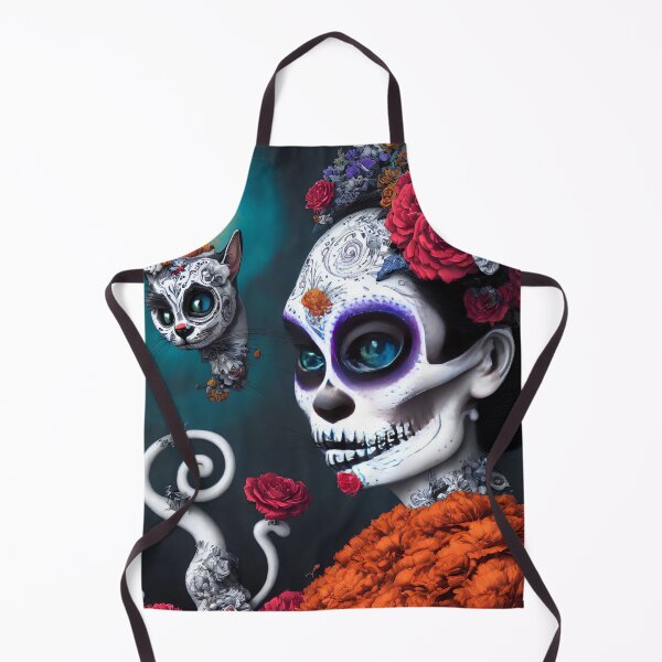 Item preview, Día de los Muertos Gato designed and sold by @adorcharm Modern & Classic AI Art.
