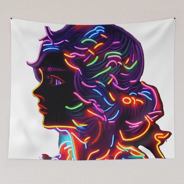 Item preview, Lady In Neon designed and sold by Rezashirzady.