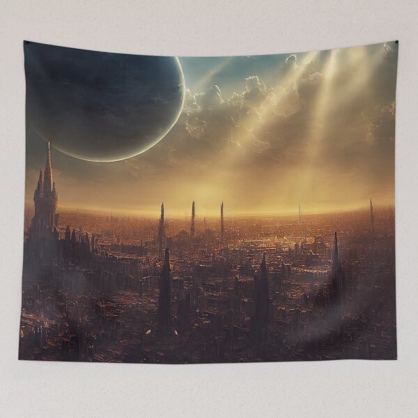Item preview, Lyran Planet (Red Version) designed and sold by OccultDreams.