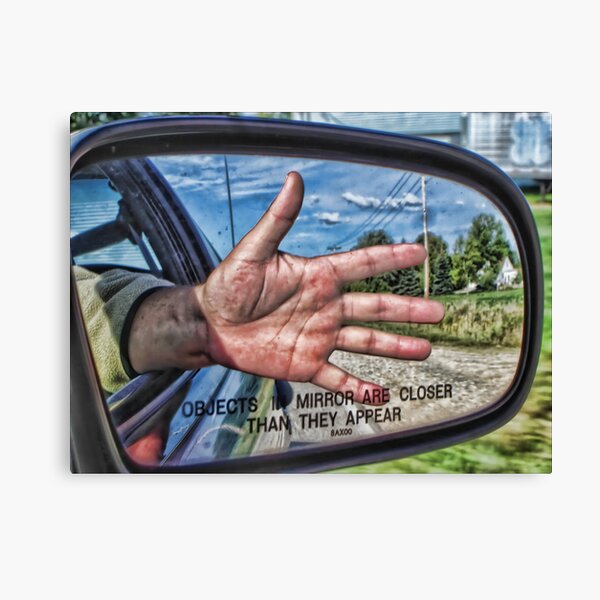 A Look Back With Wave Canvas Print