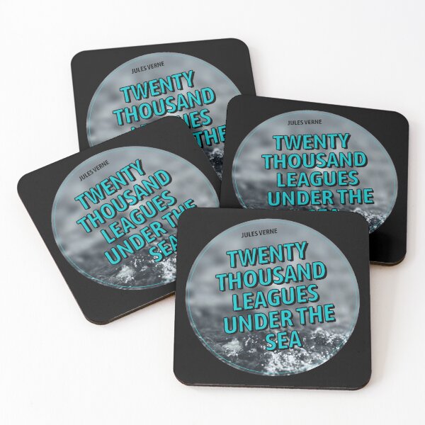 Item preview, Twenty Thousand Leagues Under the Sea - Jules Verne Science Fiction Classic Book Literature Simple Minimal Aesthetic  designed and sold by weboftigers.