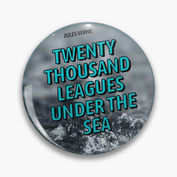 Item preview, Twenty Thousand Leagues Under the Sea - Jules Verne Science Fiction Classic Book Literature Simple Minimal Aesthetic  designed and sold by weboftigers.