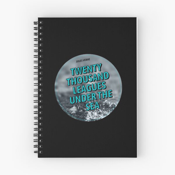 Item preview, Twenty Thousand Leagues Under the Sea - Jules Verne Science Fiction Classic Book Literature Simple Minimal Aesthetic  designed and sold by weboftigers.