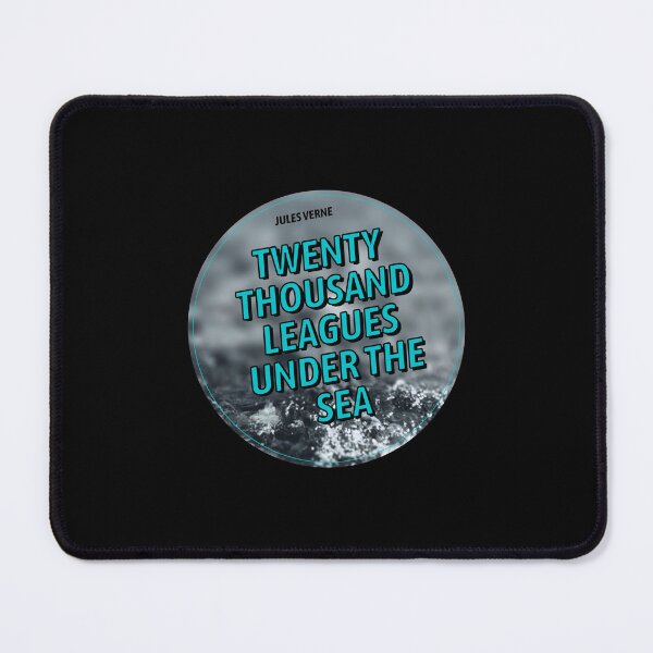 Item preview, Twenty Thousand Leagues Under the Sea - Jules Verne Science Fiction Classic Book Literature Simple Minimal Aesthetic  designed and sold by weboftigers.