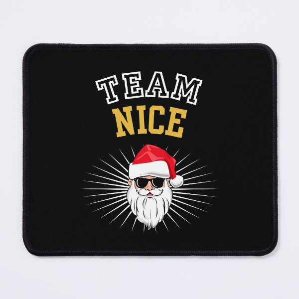 Item preview, Team Nice Naughty List Santa Claus Christmas Xmas designed and sold by QueenOfPrint.