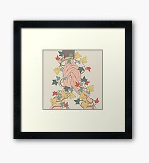pay attention Framed Print