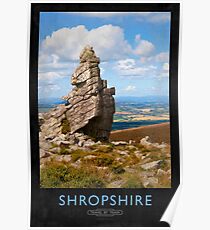 Shropshire Railway Poster Poster