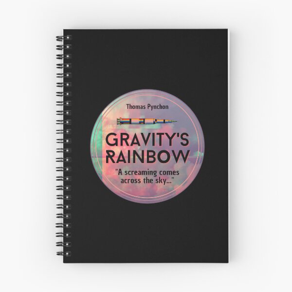 Item preview, Gravity's Rainbow - Libro de citas de ficción épica posmoderna de Thomas Pynchon Literatura Estética mínima simple designed and sold by weboftigers.