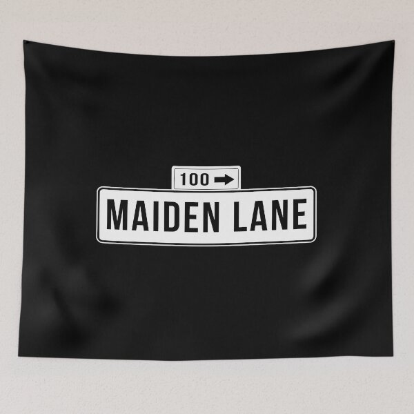 Item preview, Maiden Lane San Francisco CA Street Sign designed and sold by Supra Designs.