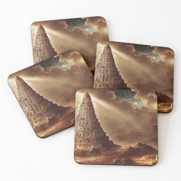 Item preview, Cone-Shaped Babylonian Tower designed and sold by OccultDreams.