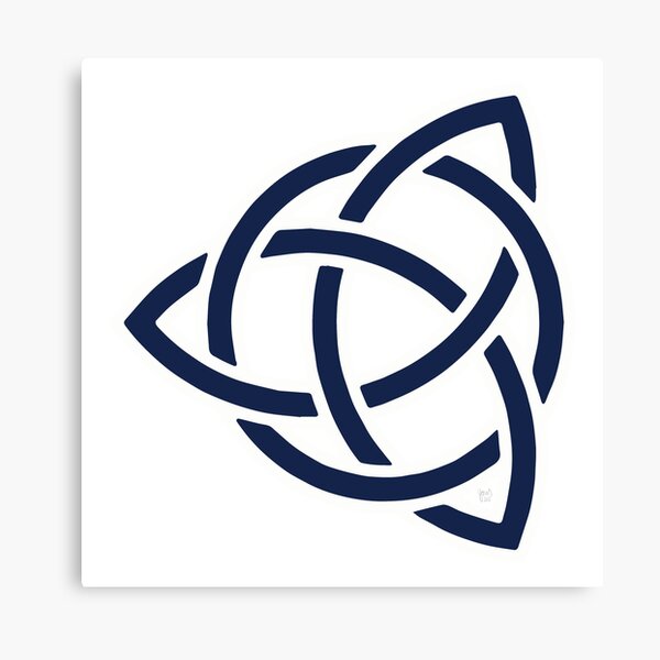 Celtic Triquetra Knot Canvas Print