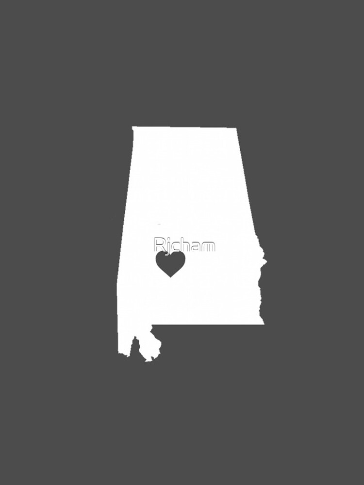 Thumbnail 4 of 4, iPhone Case, Alabama Heart designed and sold by Rjcham.