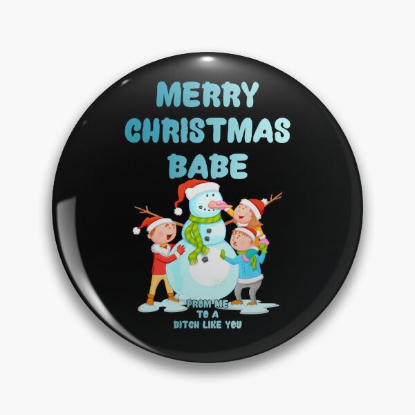 Item preview, Merry Christmas Babe 2022 Rude Christmas Cards designed and sold by aventi24.