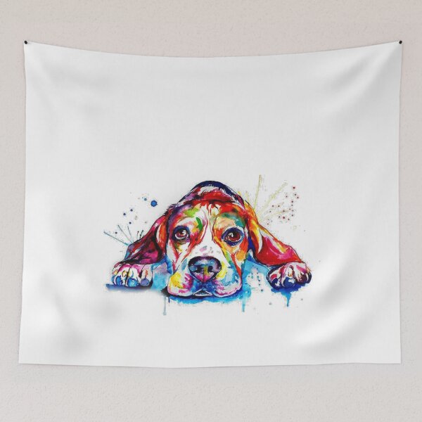 Item preview, Dog Drawing Watercolor designed and sold by Pixel4Art.