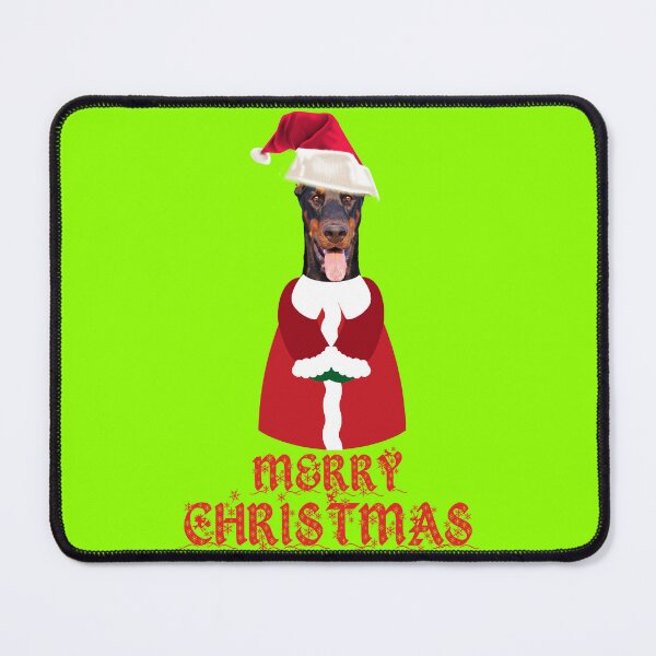 Item preview, MERRY CHRISTMAS  DOBERMAN DOG | CHRISTMAS GIFT FOR DOG LOVERS| CHRISTMAS DOBERMAN designed and sold by al21ex.