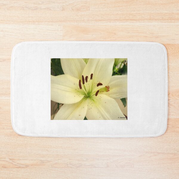 Item preview, White Birthday Lilly designed and sold by Angela Gannicott.
