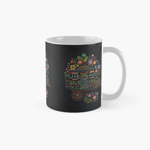 Item preview, Tiny House on Wheels Covered in Flowers designed and sold by kansaikate.