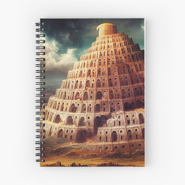 Item preview, Leaning Babylonian Tower designed and sold by OccultDreams.