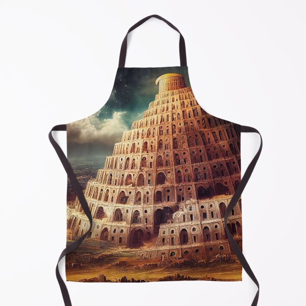 Item preview, Leaning Babylonian Tower designed and sold by OccultDreams.