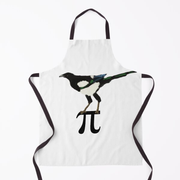 Item preview, Eurasian Magpie standing on pi symbol designed and sold by Nigh-designs.