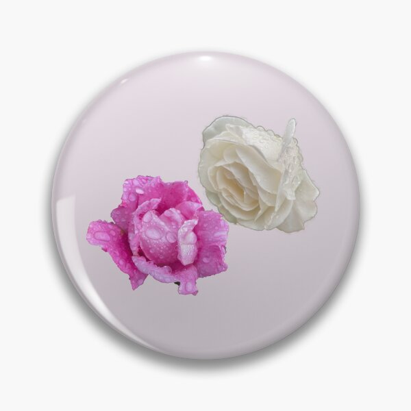Item preview, Pink and white roses designed and sold by indiafrankk.