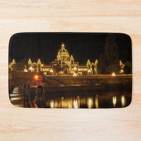 Item preview, British Columbia Parliament Buildings At Night designed and sold by rawshutterbug.