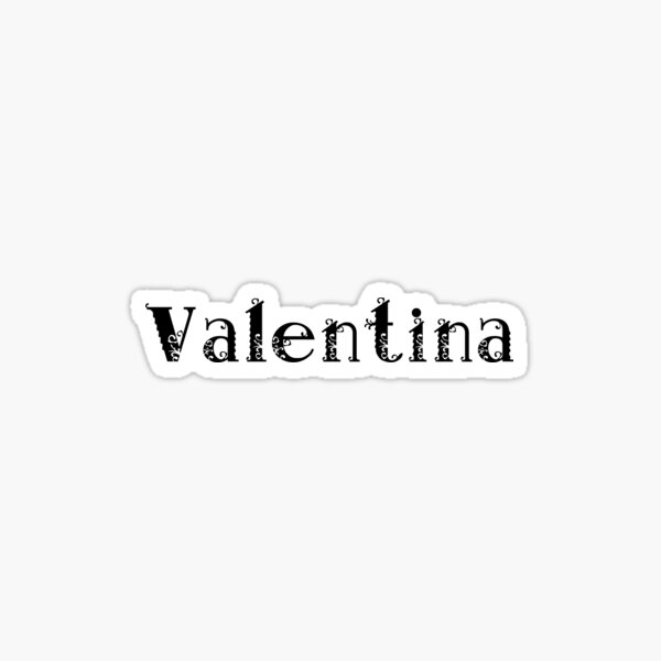 Regalos Y Productos El Nombre Valentina Redbubble - detalles acerca de roblox novia figura de acción con código mostrar título original
