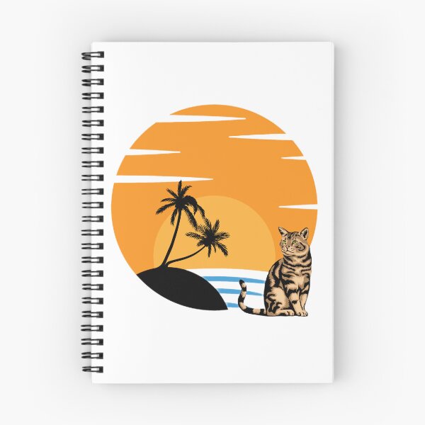 Item preview, Cat looking at sunset t-shirt designed and sold by SenhajiWorld.