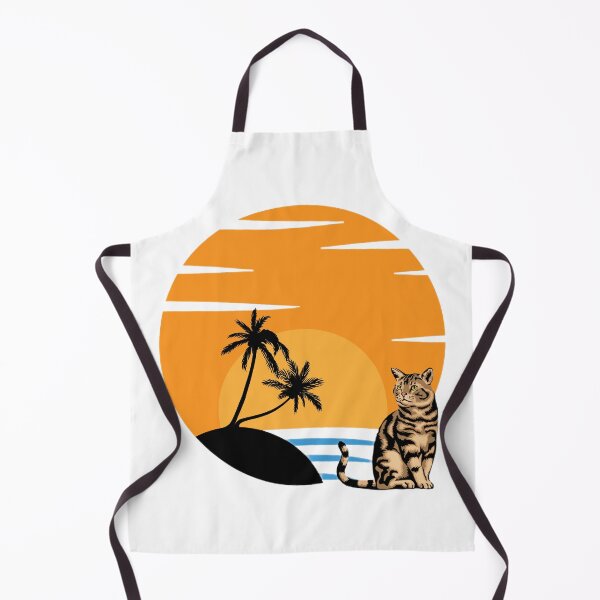 Item preview, Cat looking at sunset t-shirt designed and sold by SenhajiWorld.