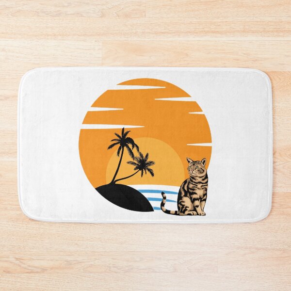 Item preview, Cat looking at sunset t-shirt designed and sold by SenhajiWorld.