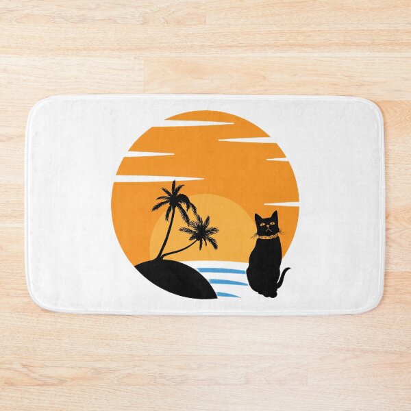 Item preview, Cat looking at sunset t-shirt designed and sold by SenhajiWorld.