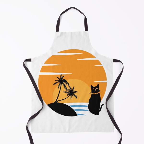 Item preview, Cat looking at sunset t-shirt designed and sold by SenhajiWorld.