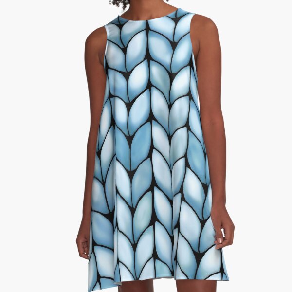 chunky knit dress pattern