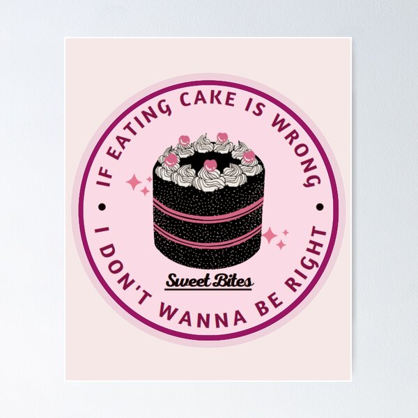 CAKE IS MY THERAPY - CUTE FUNNY QUOTES