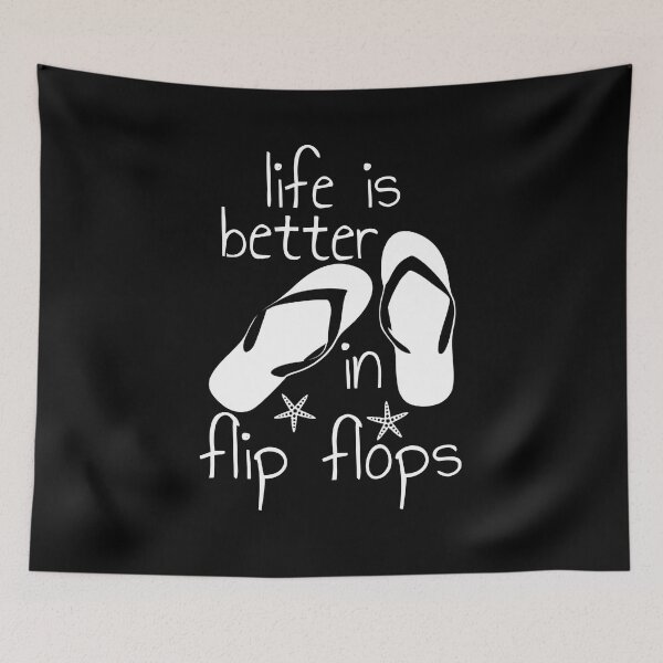 Item preview, Life Is Better In Flip Flops designed and sold by HappyArts90.