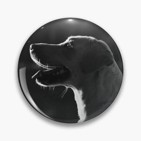 Item preview, Labrador Dog Portrait in Black and White designed and sold by CarolinaReina.