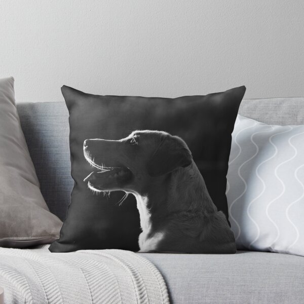 Item preview, Labrador Dog Portrait in Black and White designed and sold by CarolinaReina.