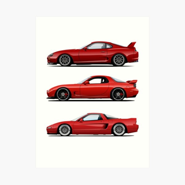 Jdm Art Prints | Redbubble