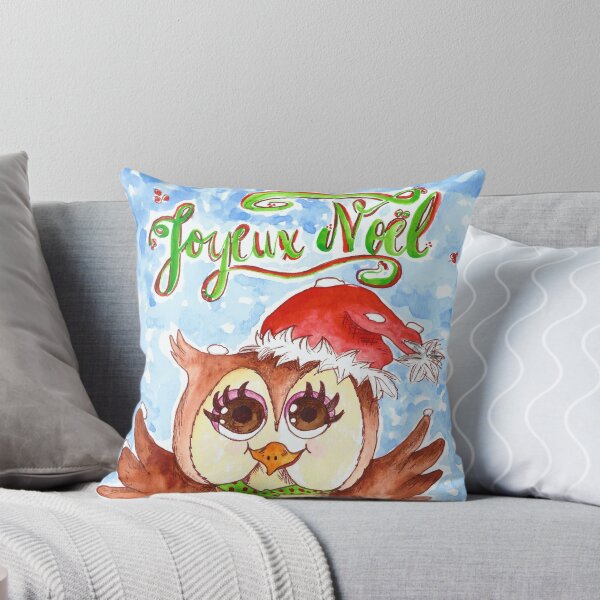 Item preview, Chouette Noël - French Christmas Owl designed and sold by Cris Motta.