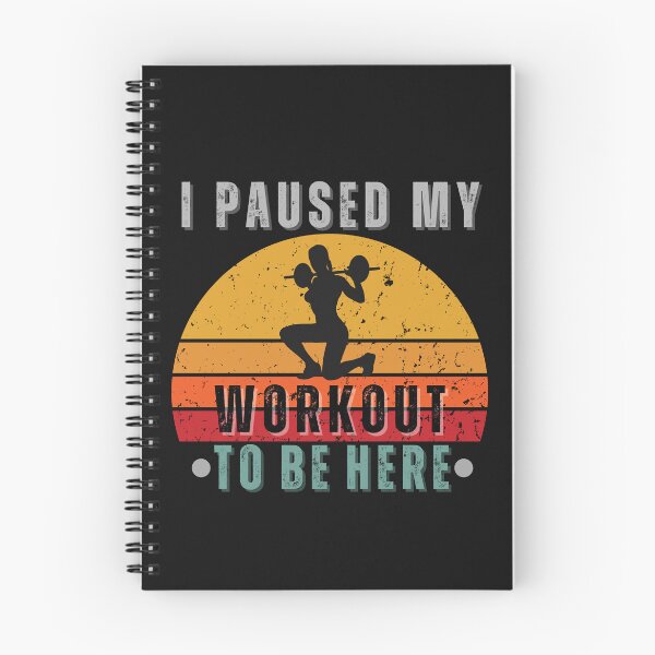 Item preview, I Paused My Workout To Be Here designed and sold by tnwbank.