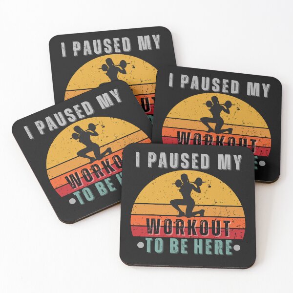 Item preview, I Paused My Workout To Be Here designed and sold by tnwbank.