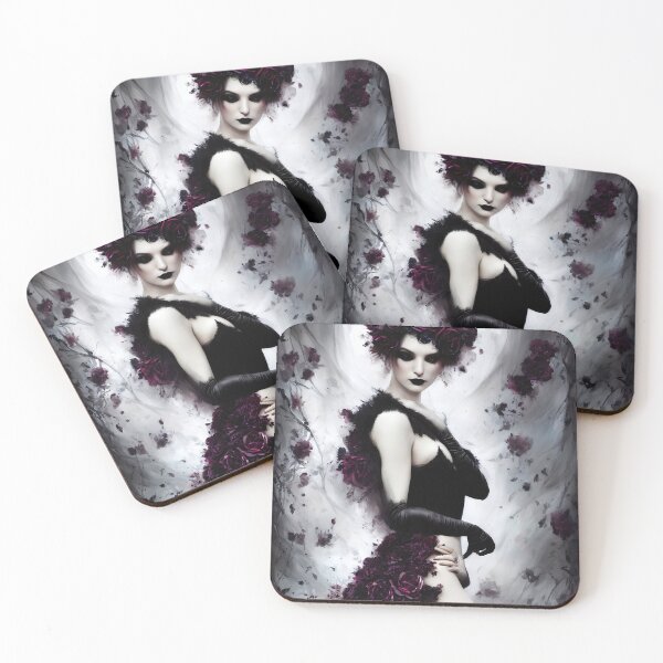 Item preview, Violet Keyhole Voyeur  designed and sold by @adorcharm Modern & Classic AI Art.