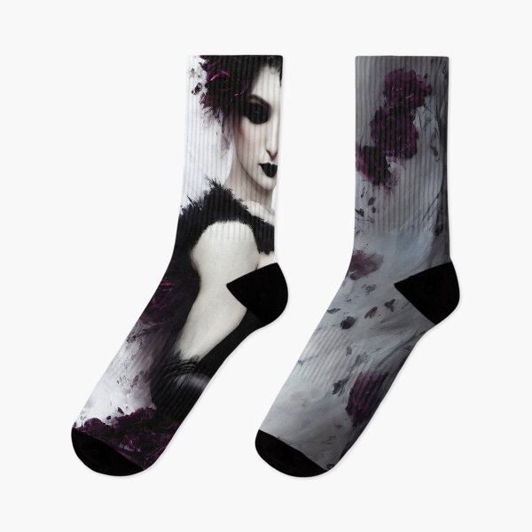 Item preview, Violet Keyhole Voyeur  designed and sold by @adorcharm Modern & Classic AI Art.