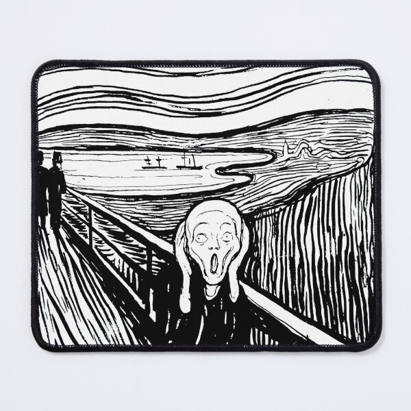 Item preview, Munch Scream Sketch designed and sold by ncbennett.