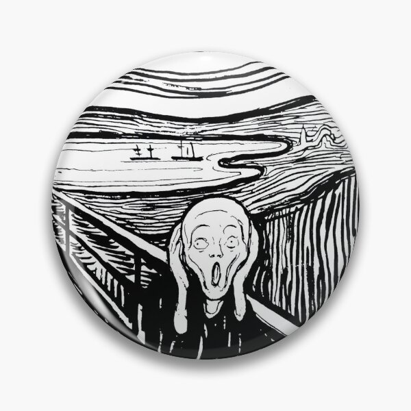 Item preview, Munch Scream Sketch designed and sold by ncbennett.