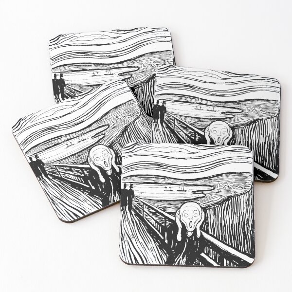Item preview, Munch Scream Sketch designed and sold by ncbennett.